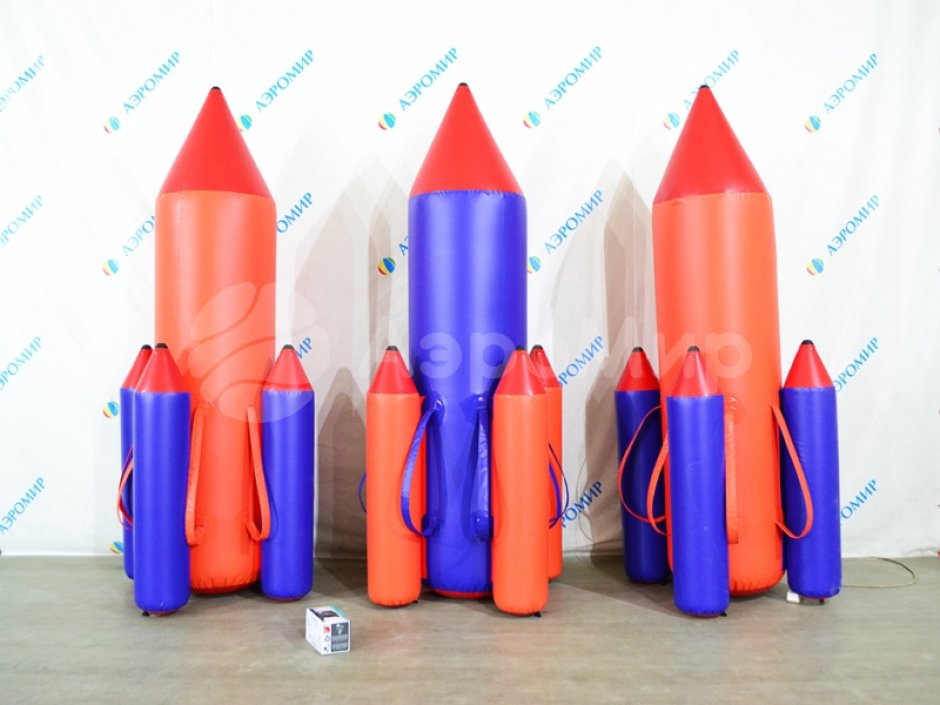 Космическая ракета — командный аттракцион на двоих