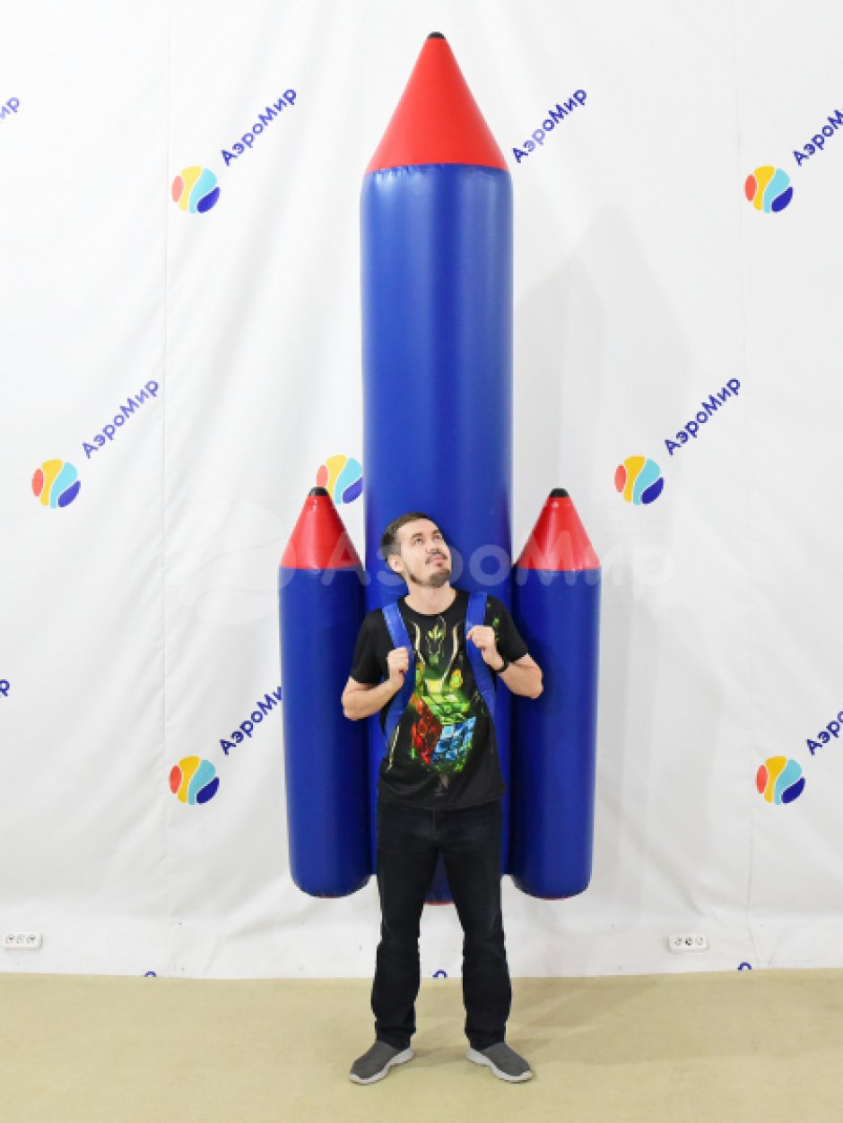 Космическая ракета — командный аттракцион на двоих