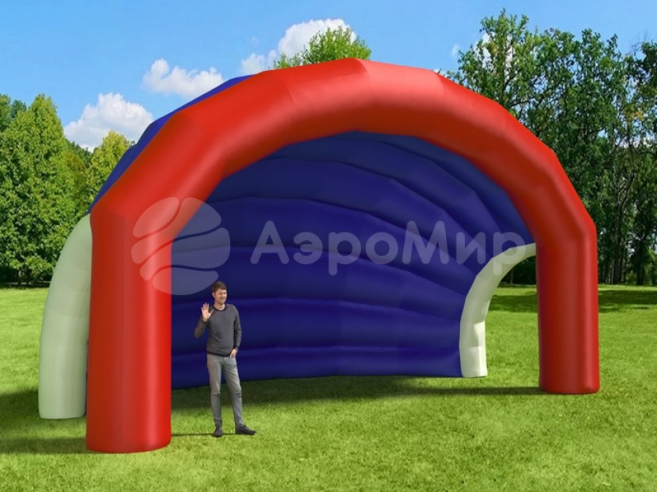 Ракушка-3 — мобильная надувная сцена для творческих площадок