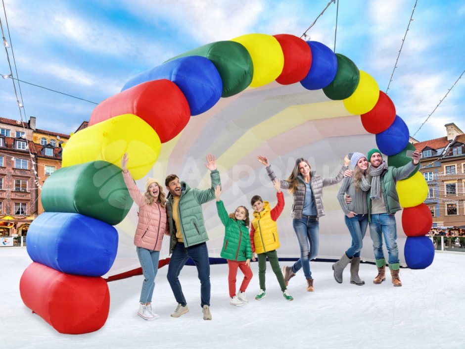 Надувная сцена Ракушка-1