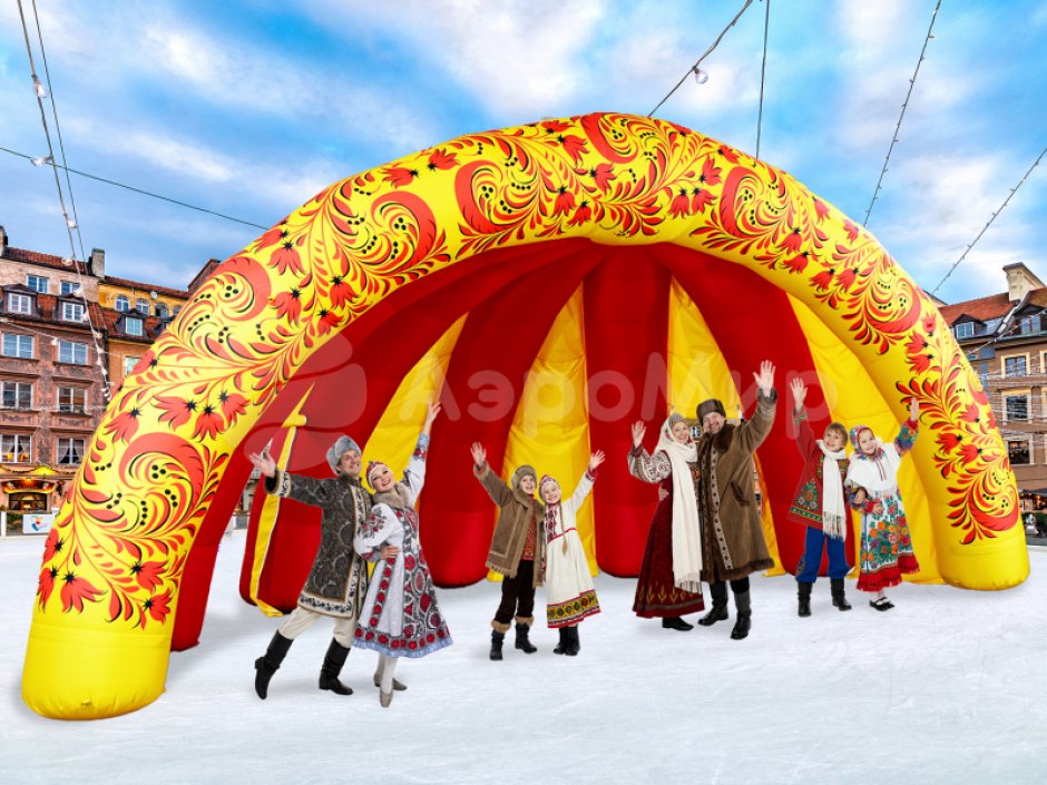 Надувная сцена Ракушка-2