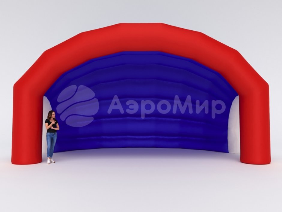 Ракушка-3 — мобильная надувная сцена для творческих площадок