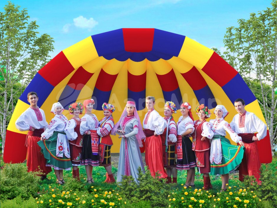 Надувная сцена Ракушка-2