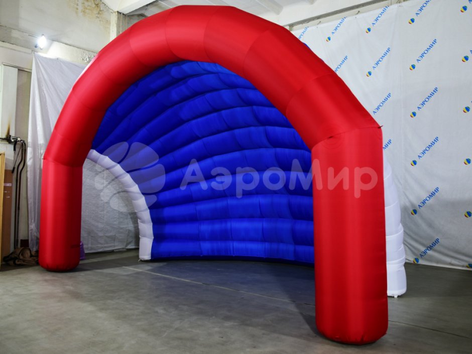 Ракушка-3 — мобильная надувная сцена для творческих площадок