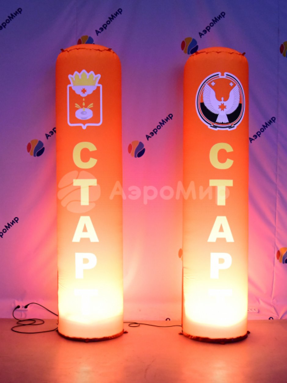 Надувная колонна — для рекламы и оформления мероприятий