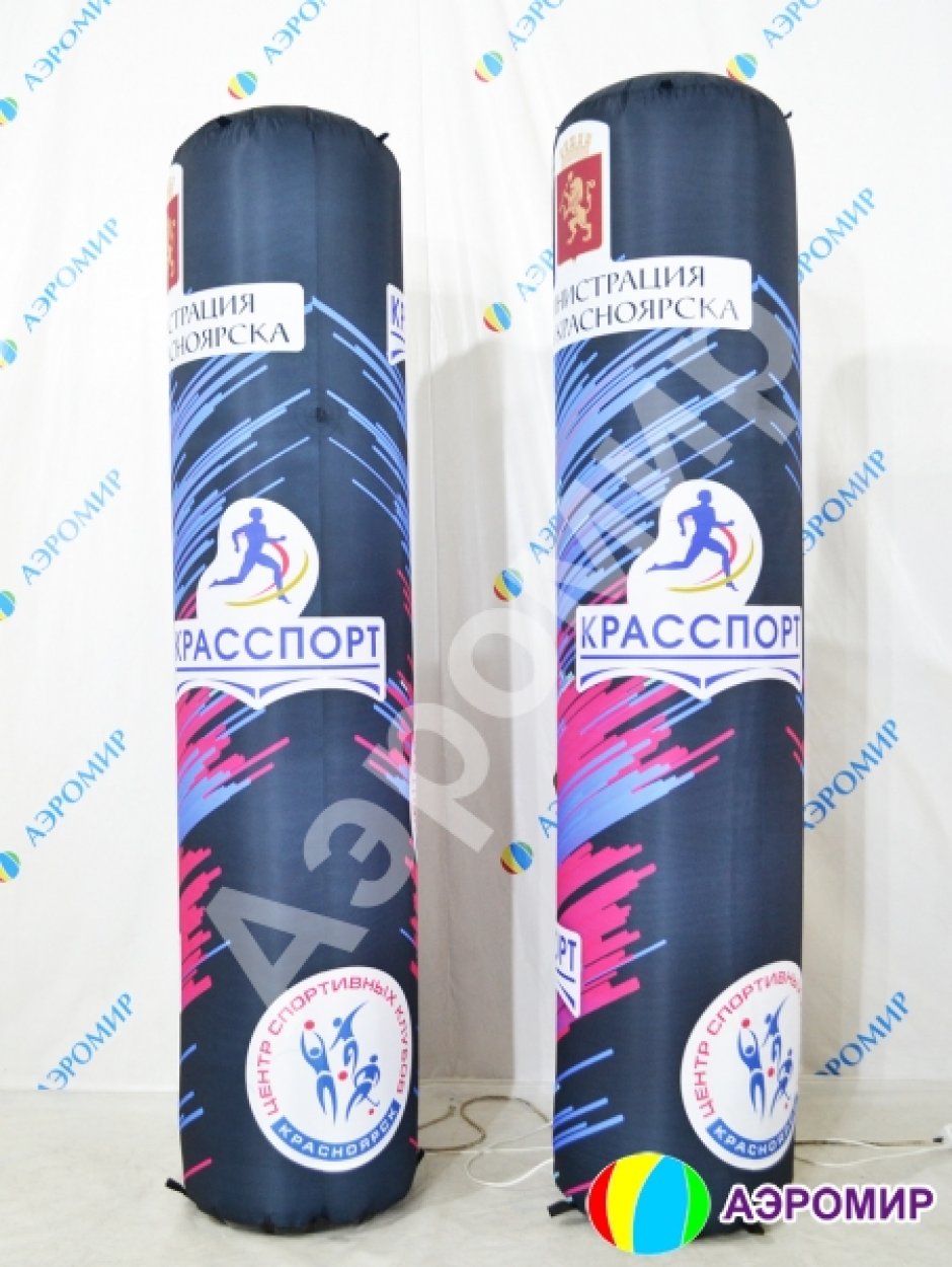 Надувная колонна — для рекламы и оформления мероприятий