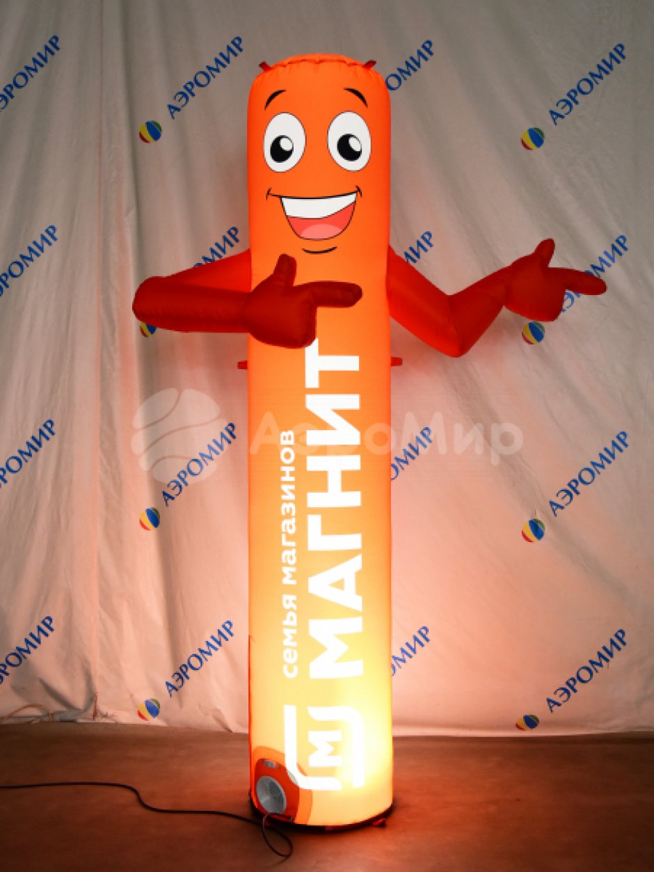 Надувной рекламный указатель