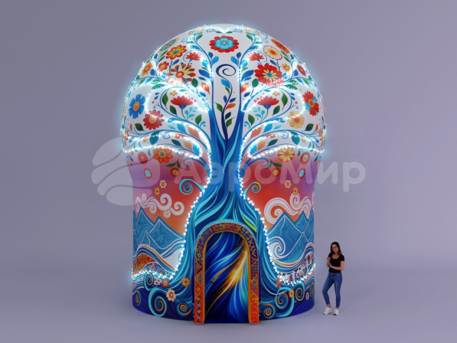 Надувная фотозона «Дом Дружба народов»