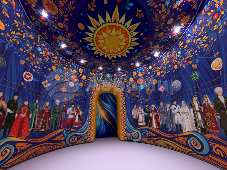 Праздничная резиденция «Дом Дружба народов» для культурных мероприятий