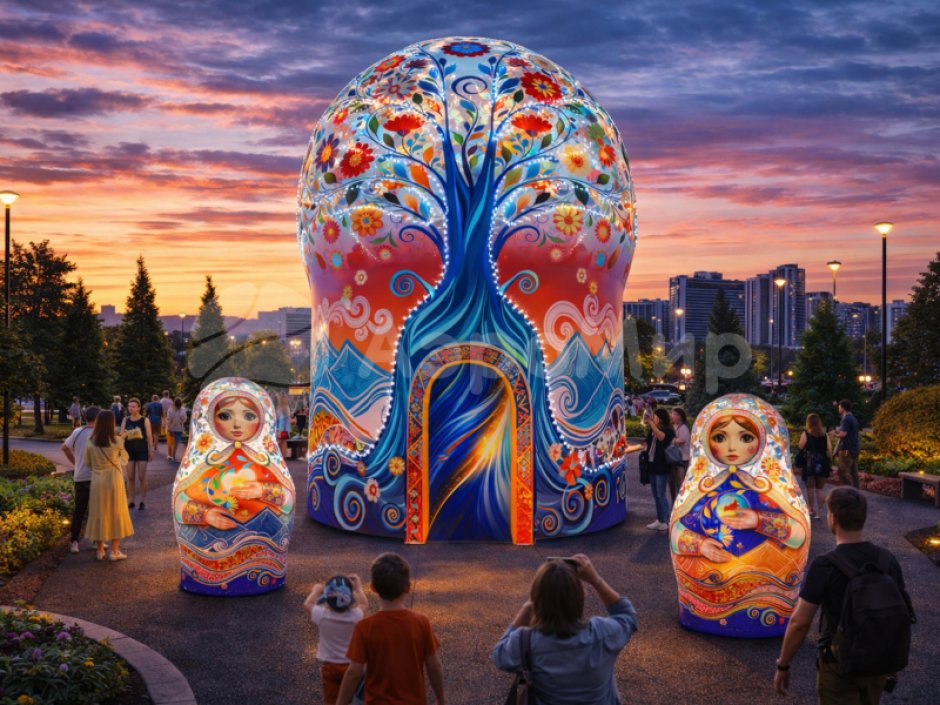 Резиденция «Дом Дружба народов» — декорация для национальных праздников