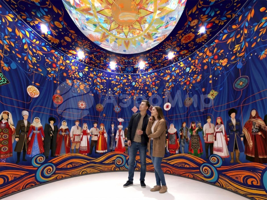 Надувная фотозона «Дом Дружба народов»