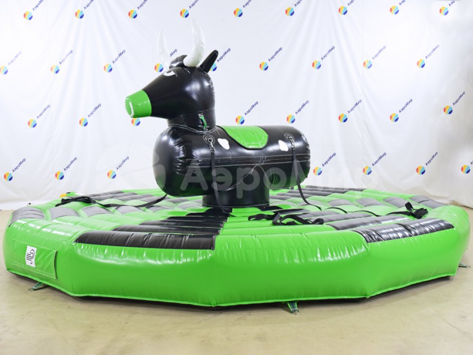 Родео на быке — популярная вариация аттракциона Бешеный бык