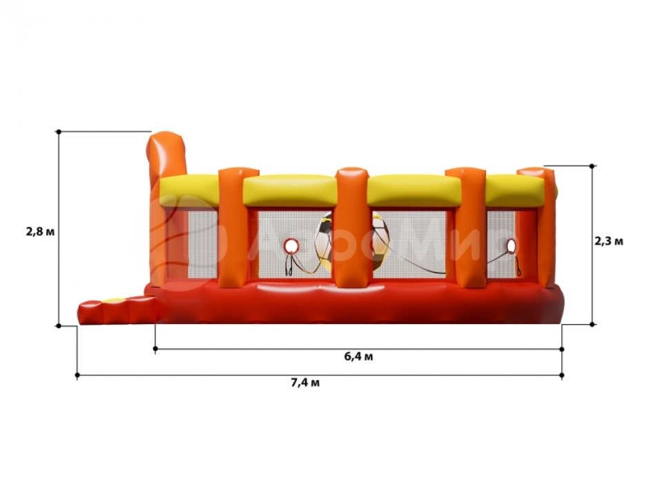 Родео на мяче — футбольный аттракцион