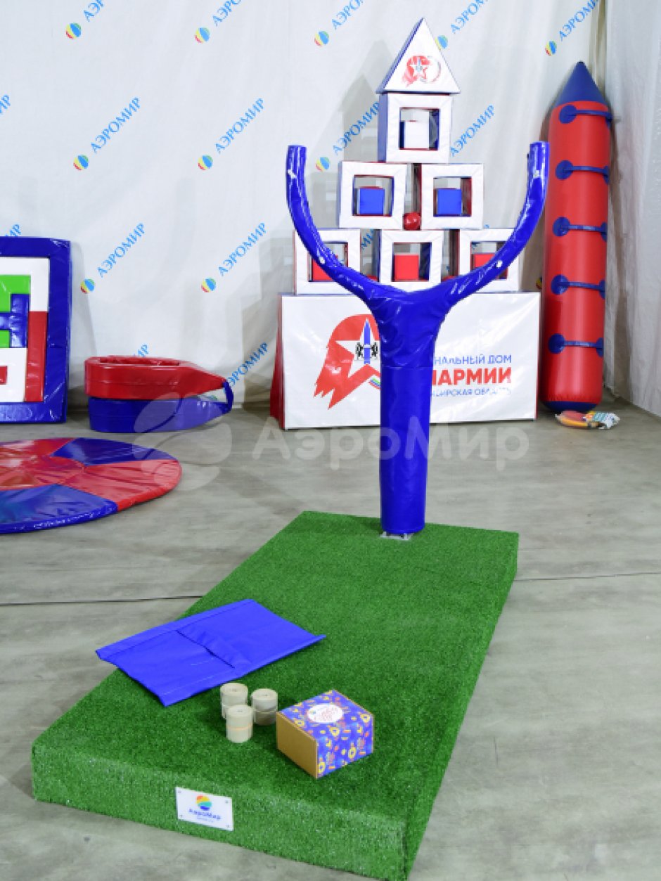 Гигантская Рогатка — большой командный аттракцион на меткость и ловкость