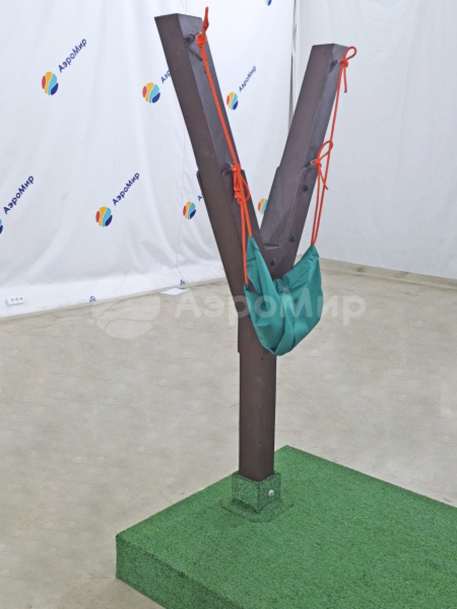 Гигантская Рогатка — большой командный аттракцион на меткость и ловкость