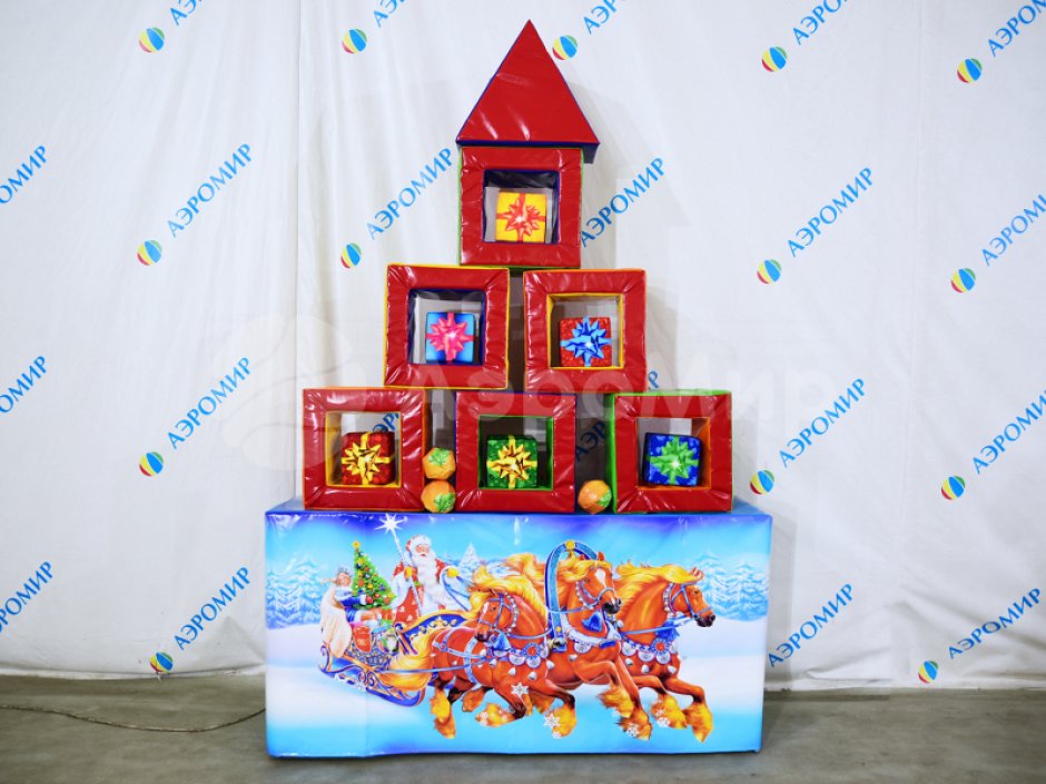 Гигантская Рогатка — большой командный аттракцион на меткость и ловкость