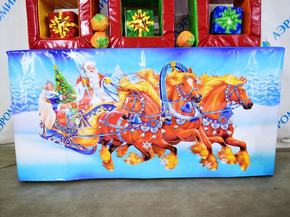 Гигантская Рогатка — большой командный аттракцион на меткость и ловкость