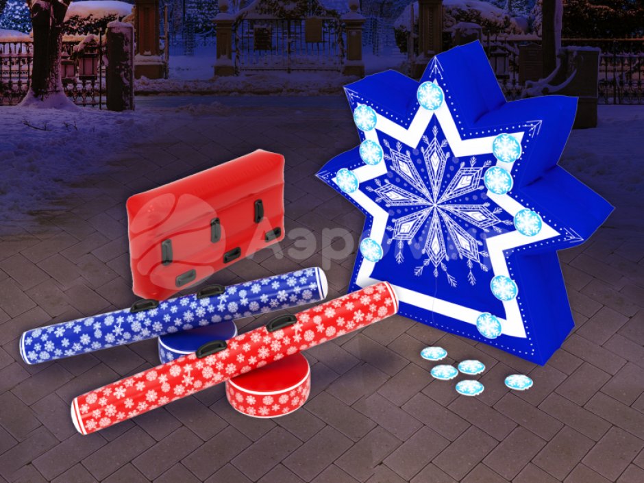 Комплект игрового и развлекательного оборудования Рождественские игры