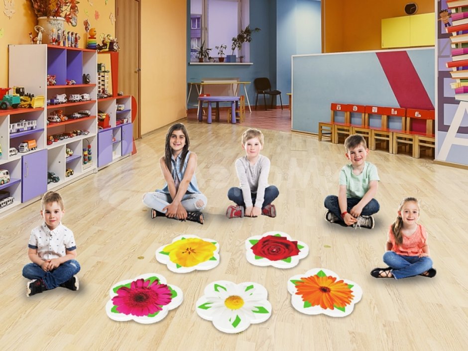 Мягкий игровой набор «Ромашки»