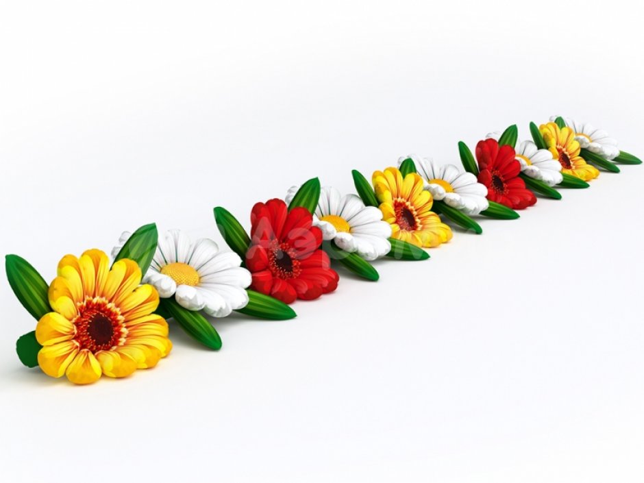 Надувные Герберы с эффектом раскрытия