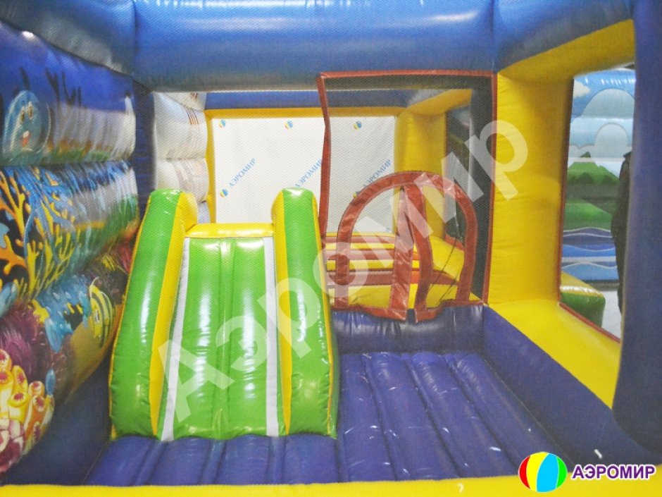 Надувной игровой комплекс «Радуга» — центр развлечения детей для бизнеса