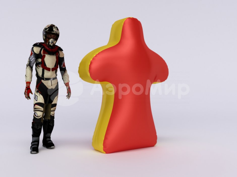 Надувная ростовая фигура для игры в пейнтбол, нёрф, лазертаг и арчеритаг