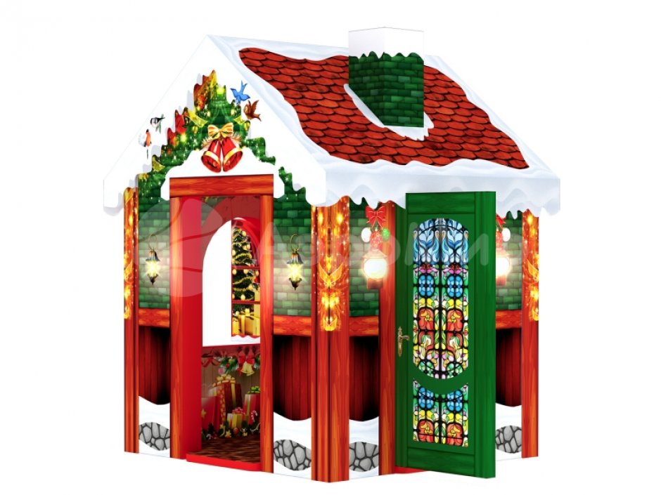Волшебный Рождественский домик