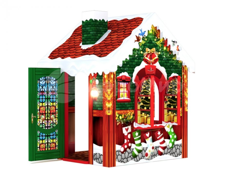 Волшебный Рождественский домик