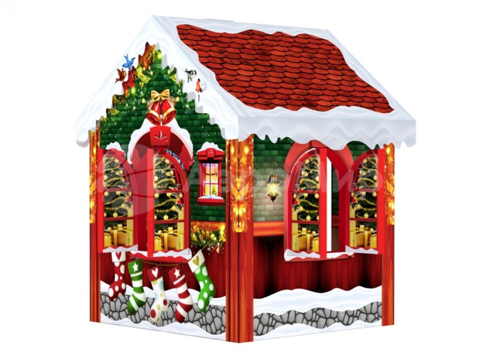 Волшебный Рождественский домик
