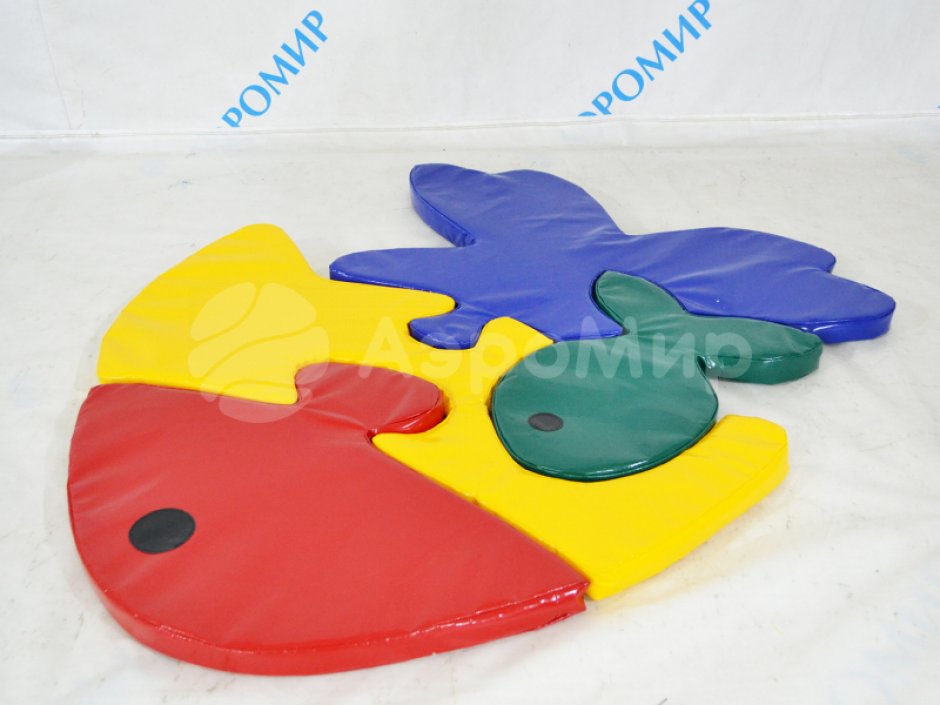 Мягкая игровая комната «Морские обитатели» с комплектацией под ключ