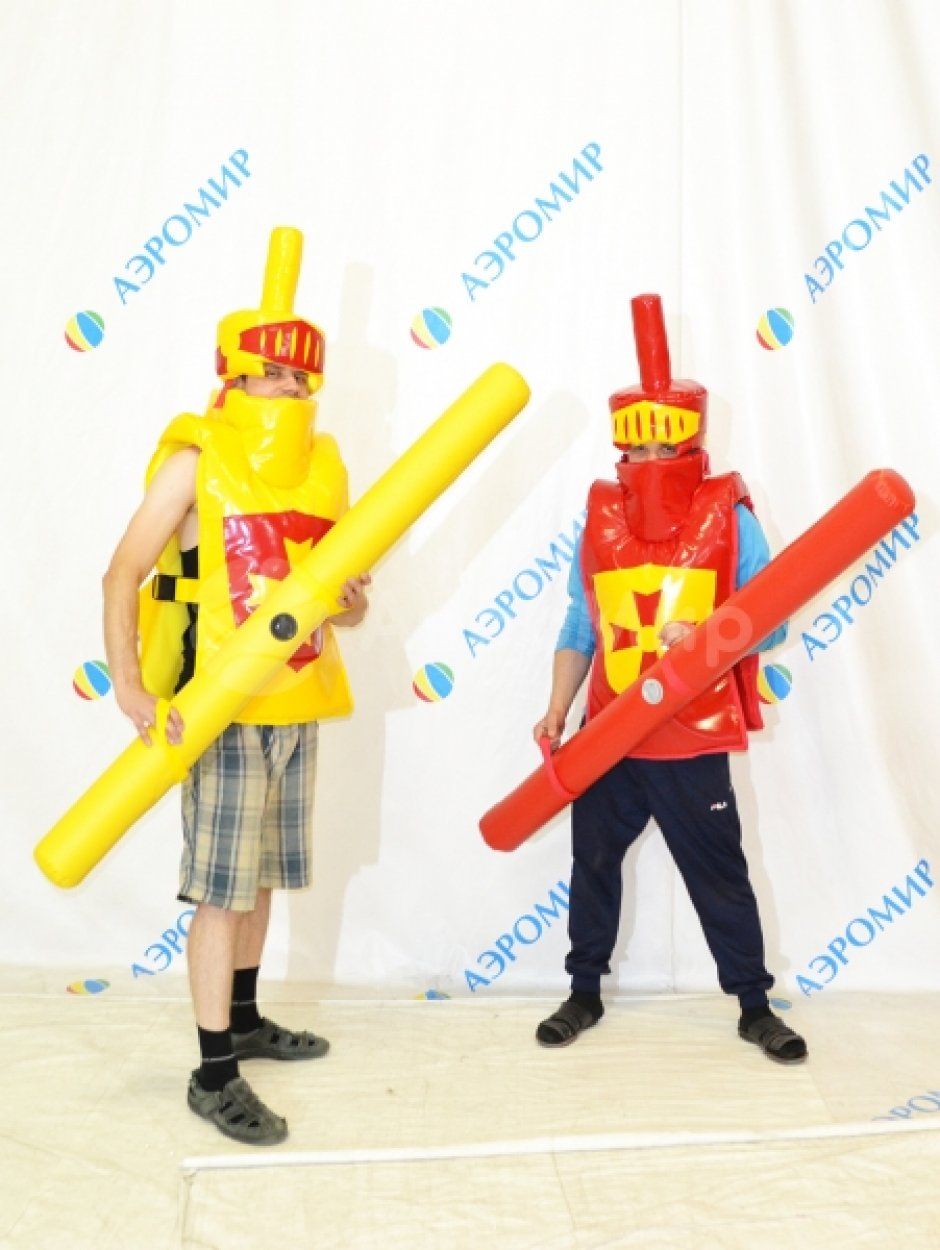 Рыцарский бой — костюмы для шуточных боев и забав