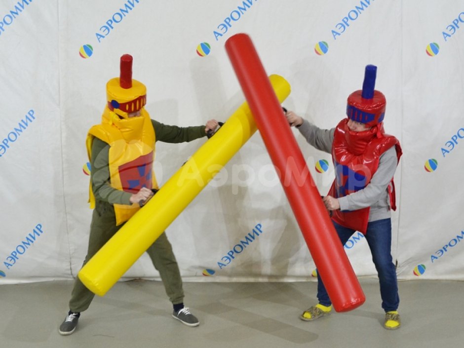 Рыцарский бой — костюмы для шуточных боев и забав