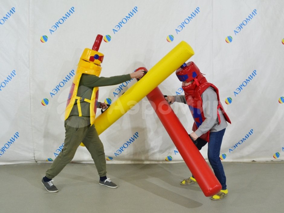 Рыцарский бой — костюмы для шуточных боев и забав