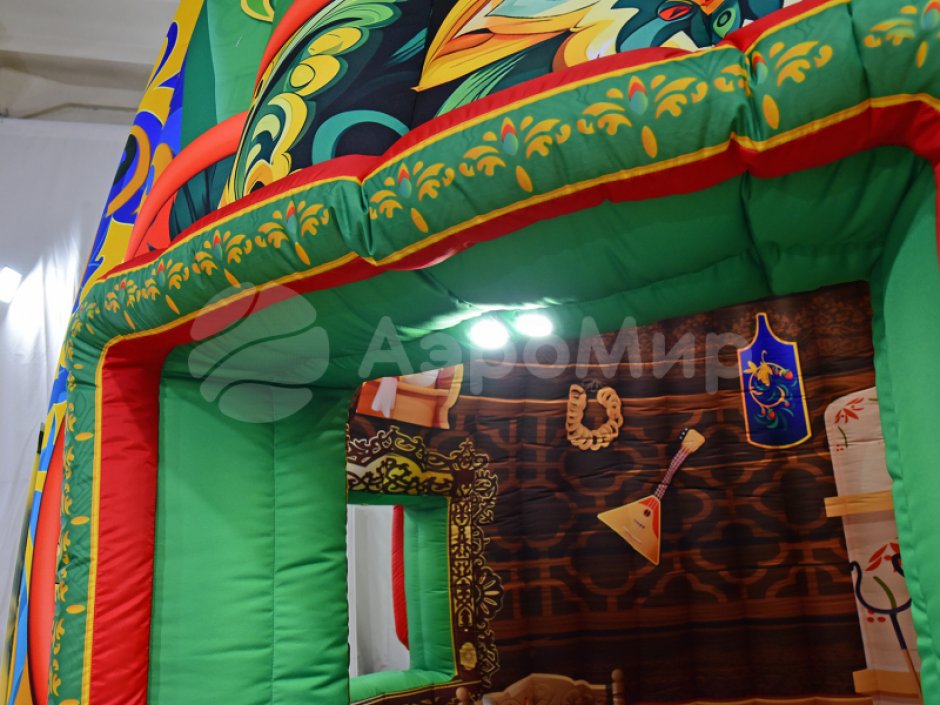 Надувной чайник-дом — для праздников, выставок и торговли