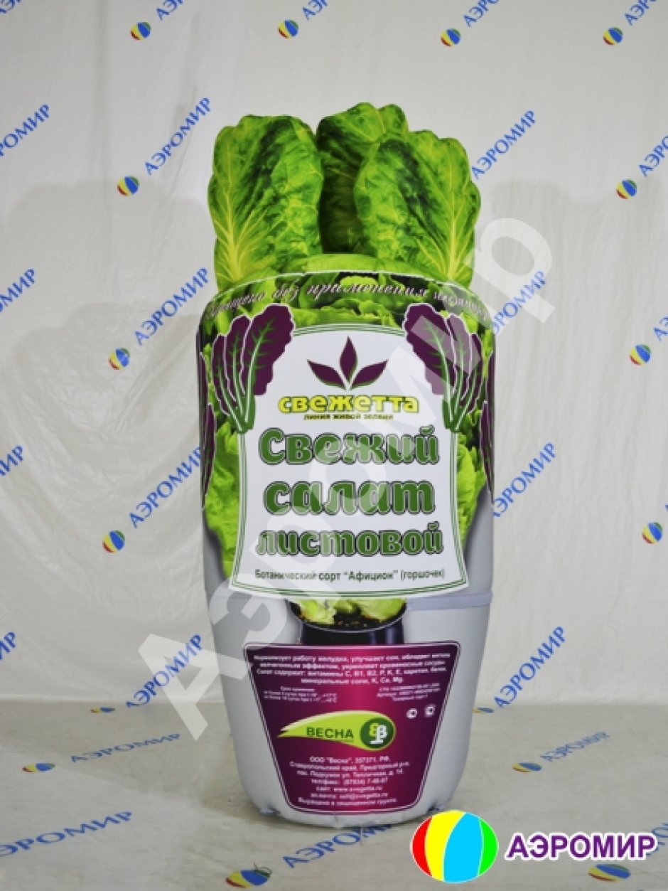 Сложная надувная рекламная фигура