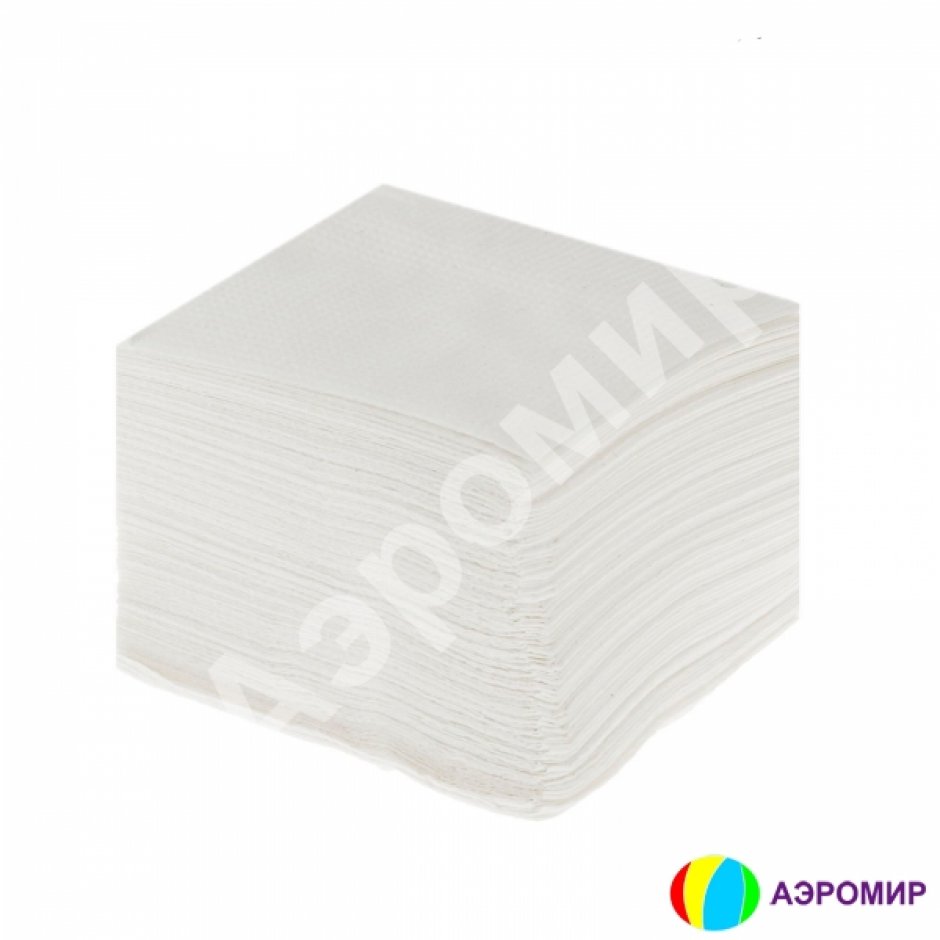 Салфетки белые, бумажные (РСТ)