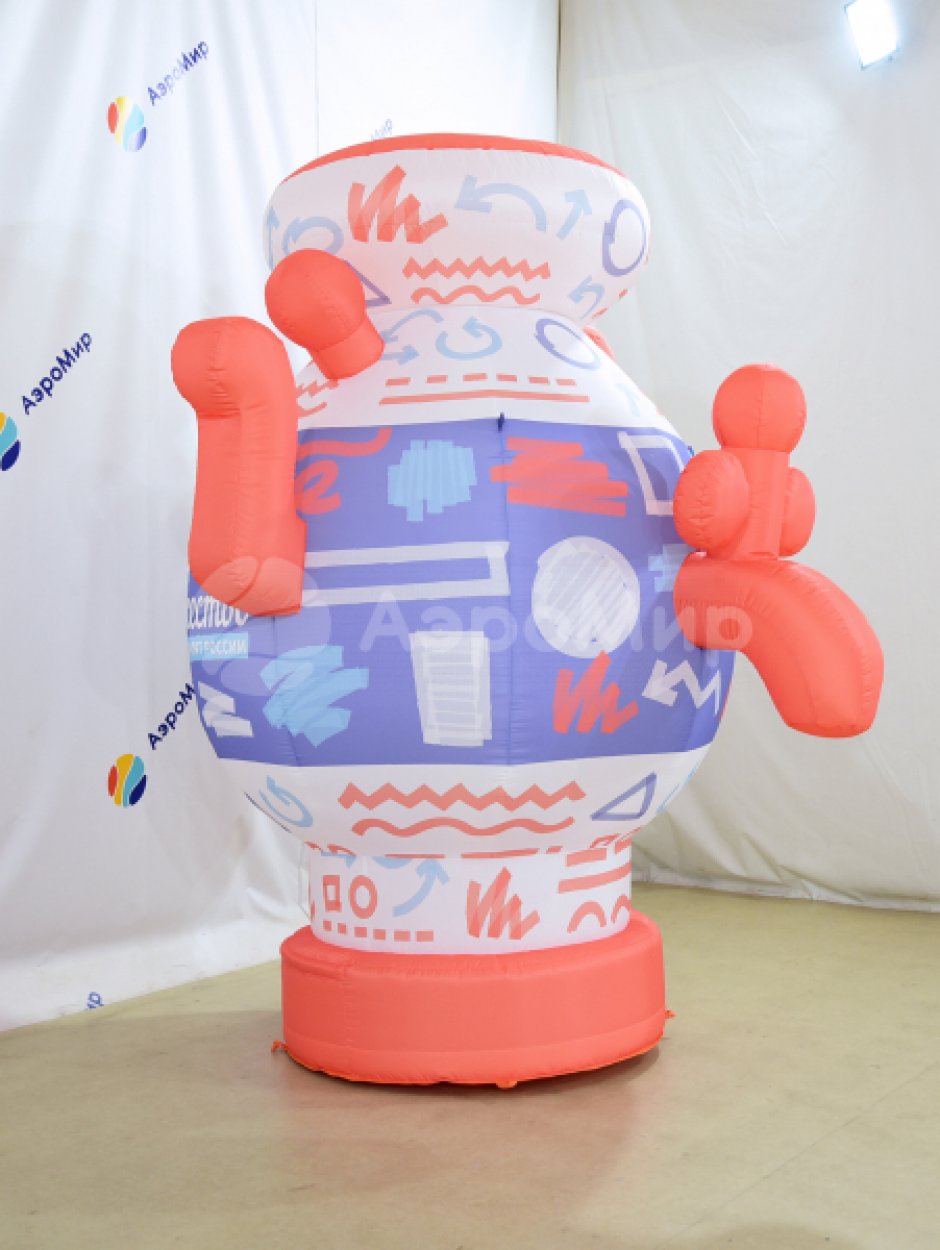 Надувной самовар для народных гуляний