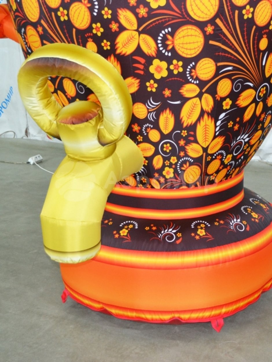 Надувной самовар с чайником 