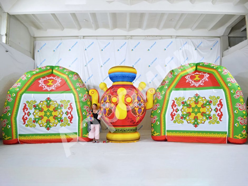 Надувной самовар