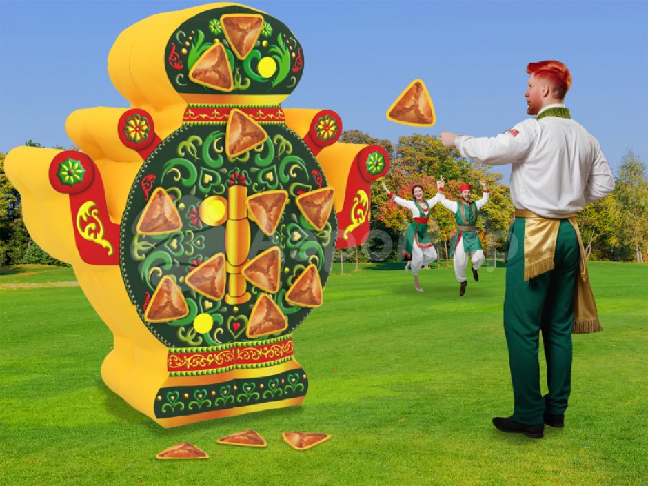 Дартс Самовар — контурный дартс на Масленицу, Сабантуй, Ярмарку, Выставку