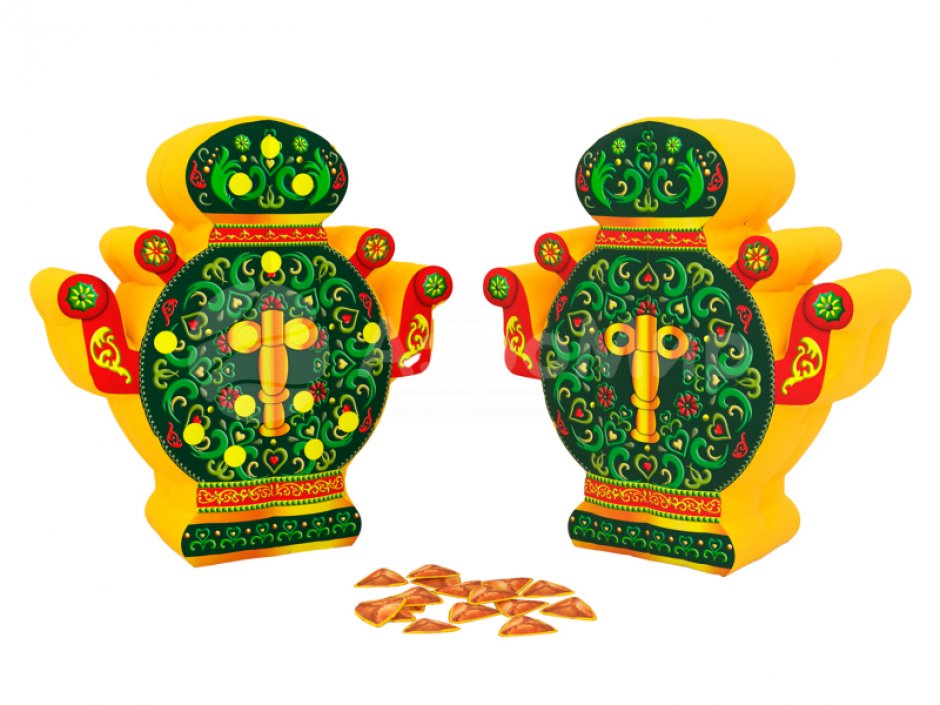 Дартс Самовар — контурный дартс на Масленицу, Сабантуй, Ярмарку, Выставку