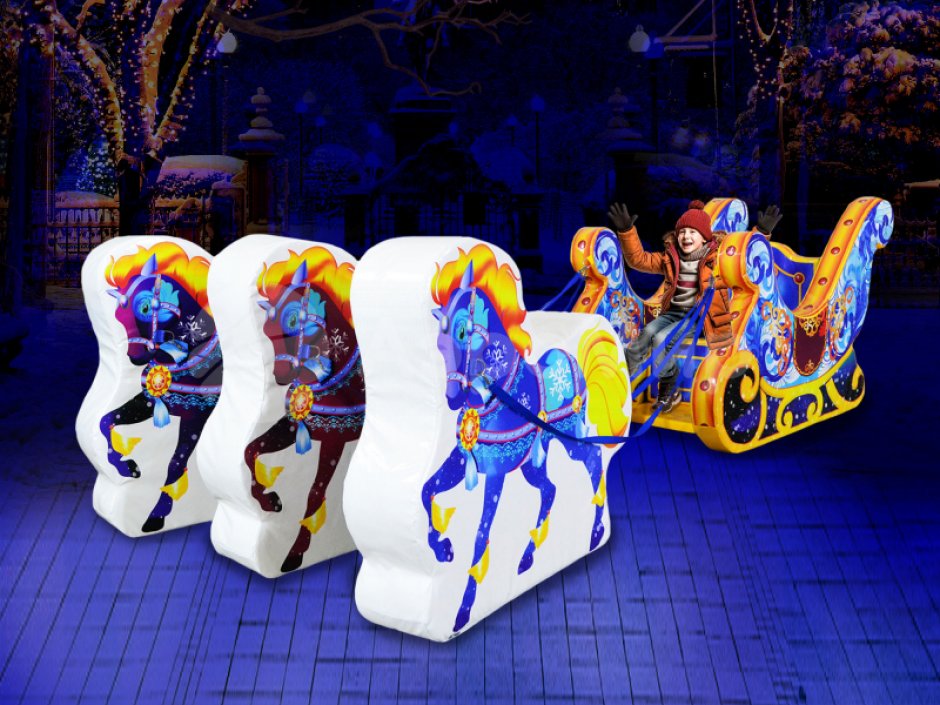 Мягкая лошадка для фотозоны