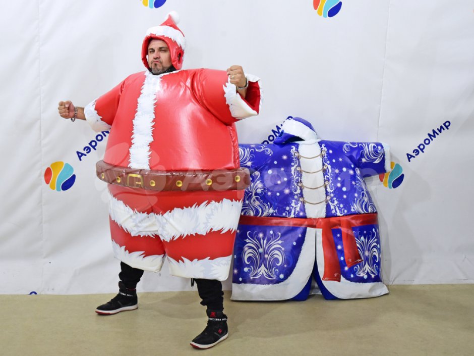 Битва Санты и Деда Мороза — игровой реквизит к новогодним играм и развлечениям