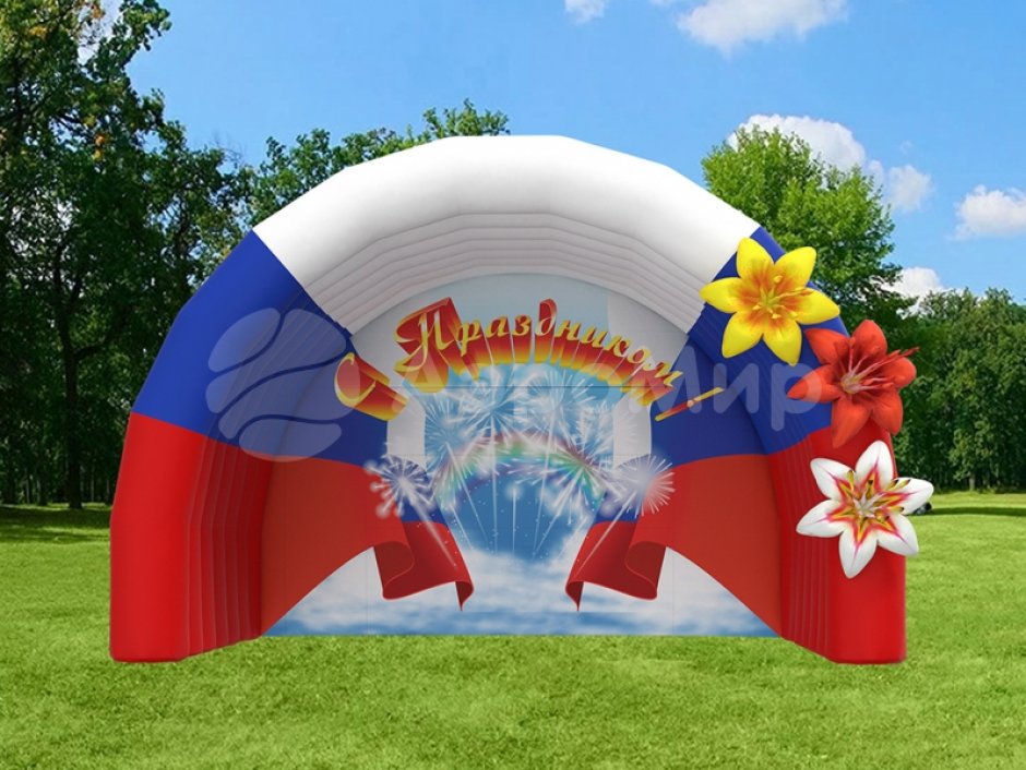 Мобильные сценические комплексы — надувные комплекты сцены и декора, для яркого оформление праздника