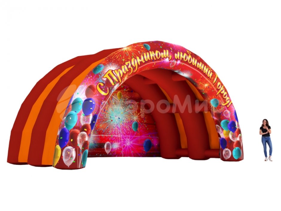 Надувная сцена Арочная-1