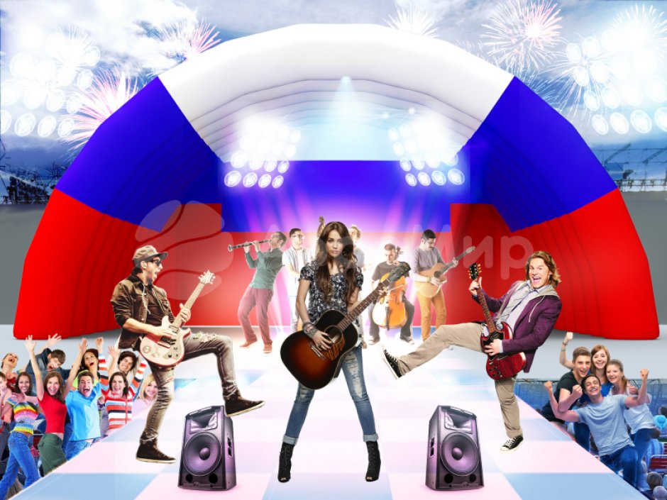 Надувная сцена Арочная-2