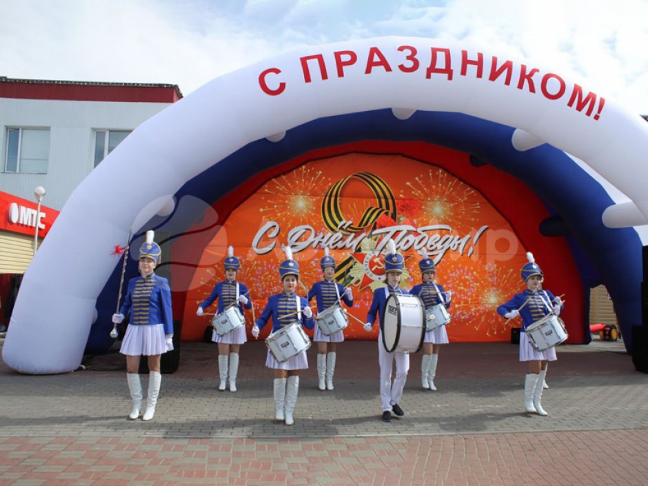 Надувная сцена Арочная-1