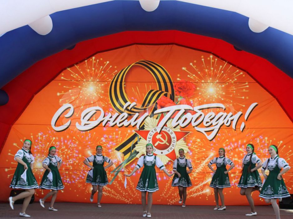 Надувная сцена Арочная-1