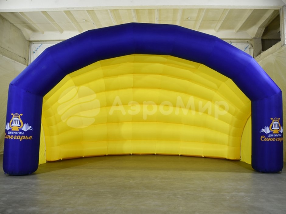 Ракушка-3 — мобильная надувная сцена для творческих площадок