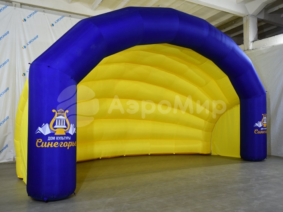 Ракушка-3 — мобильная надувная сцена для творческих площадок